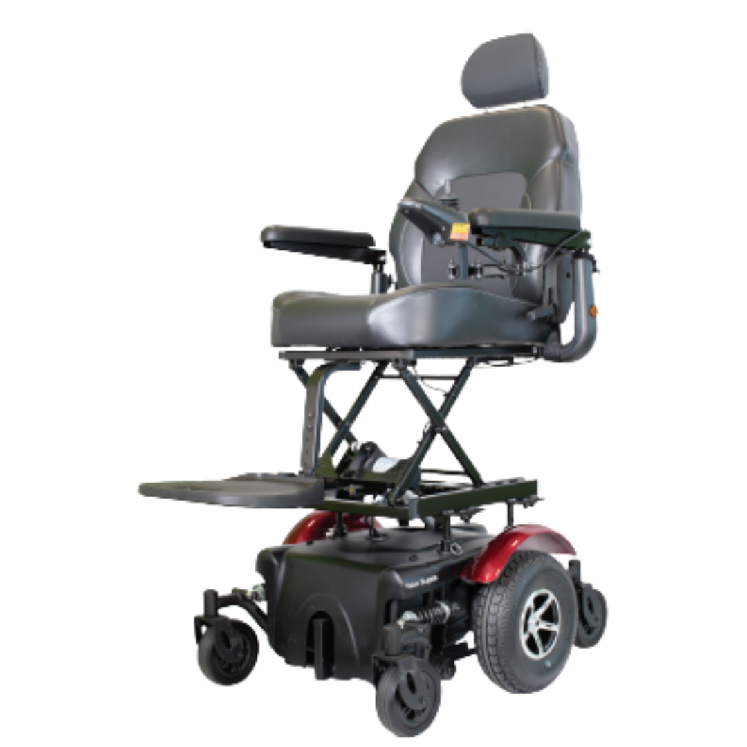 Example: Merits Vision Super Heavy Duty Electric Wheelchair with Seat Lift P3274