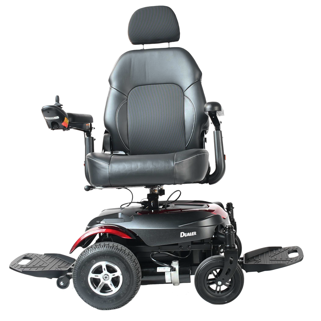 Example: Merits Dualer Full Size Electric Wheelchair with Seat Lift P312