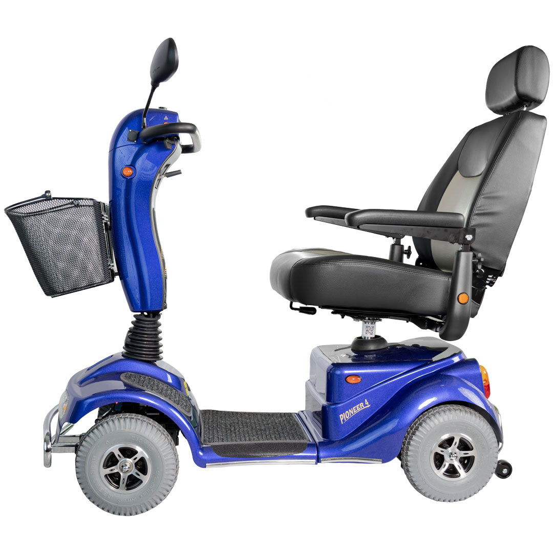 Example: Merits Pioneer 4 Full Size 4 Wheel Mobility Scooter S141