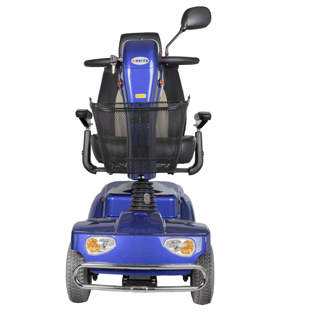 Example: Merits Pioneer 4 Full Size 4 Wheel Mobility Scooter S141