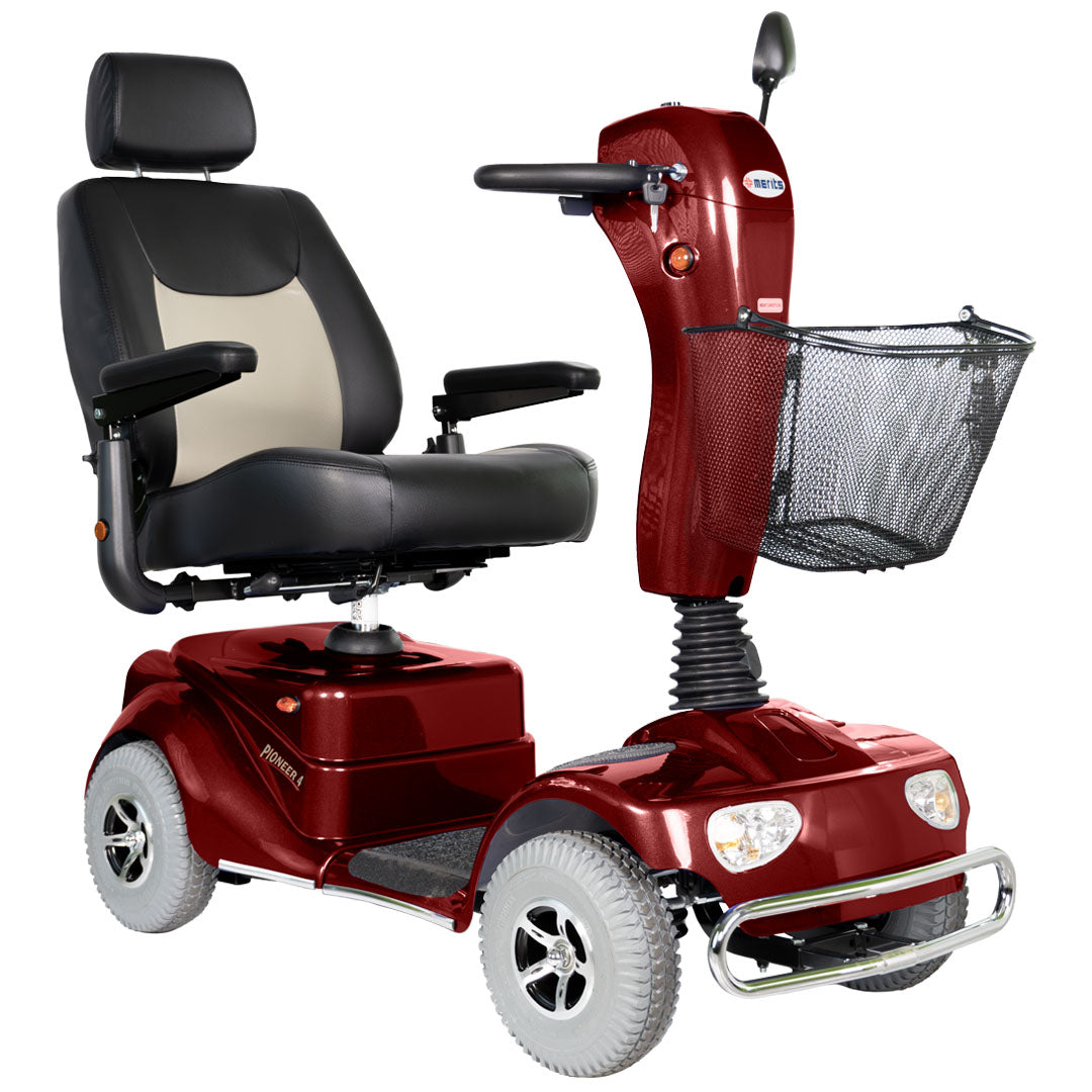 Example: Merits Pioneer 4 Full Size 4 Wheel Mobility Scooter S141