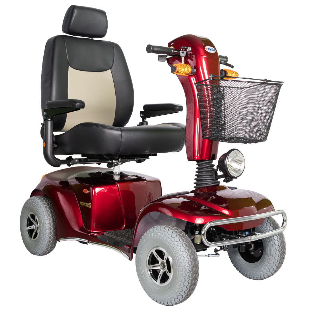 Example: Merits Pioneer 10 Heavy Duty Bariatric 4 Wheel Mobility Scooter S341