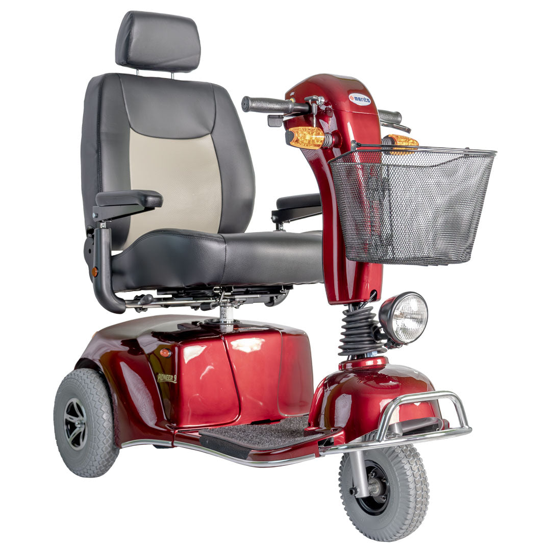 Example: Merits Pioneer 9 Heavy Duty Bariatric 3 Wheel Mobility Scooter S331 and S335