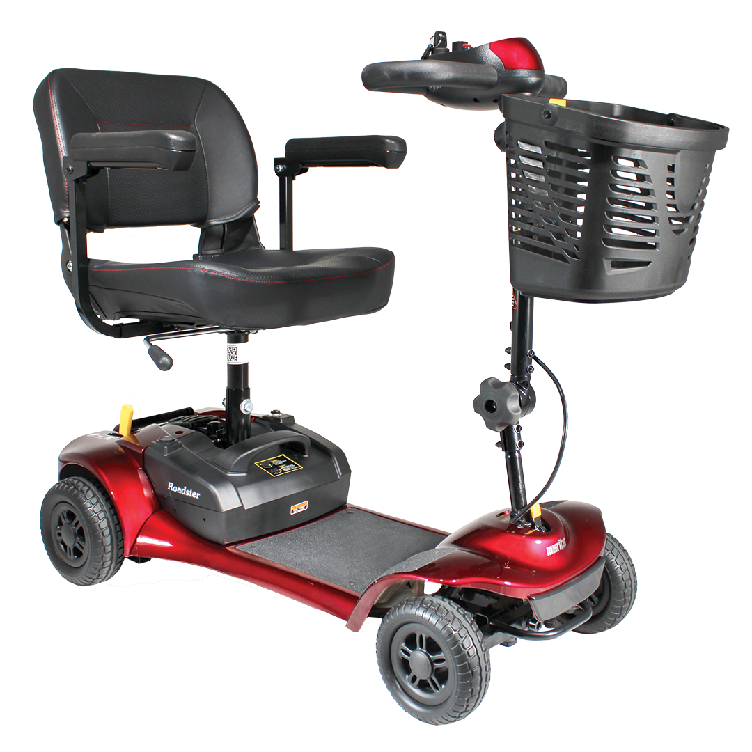 Example: Merits Roadster 4 Portable Mobility Scooter S741A
