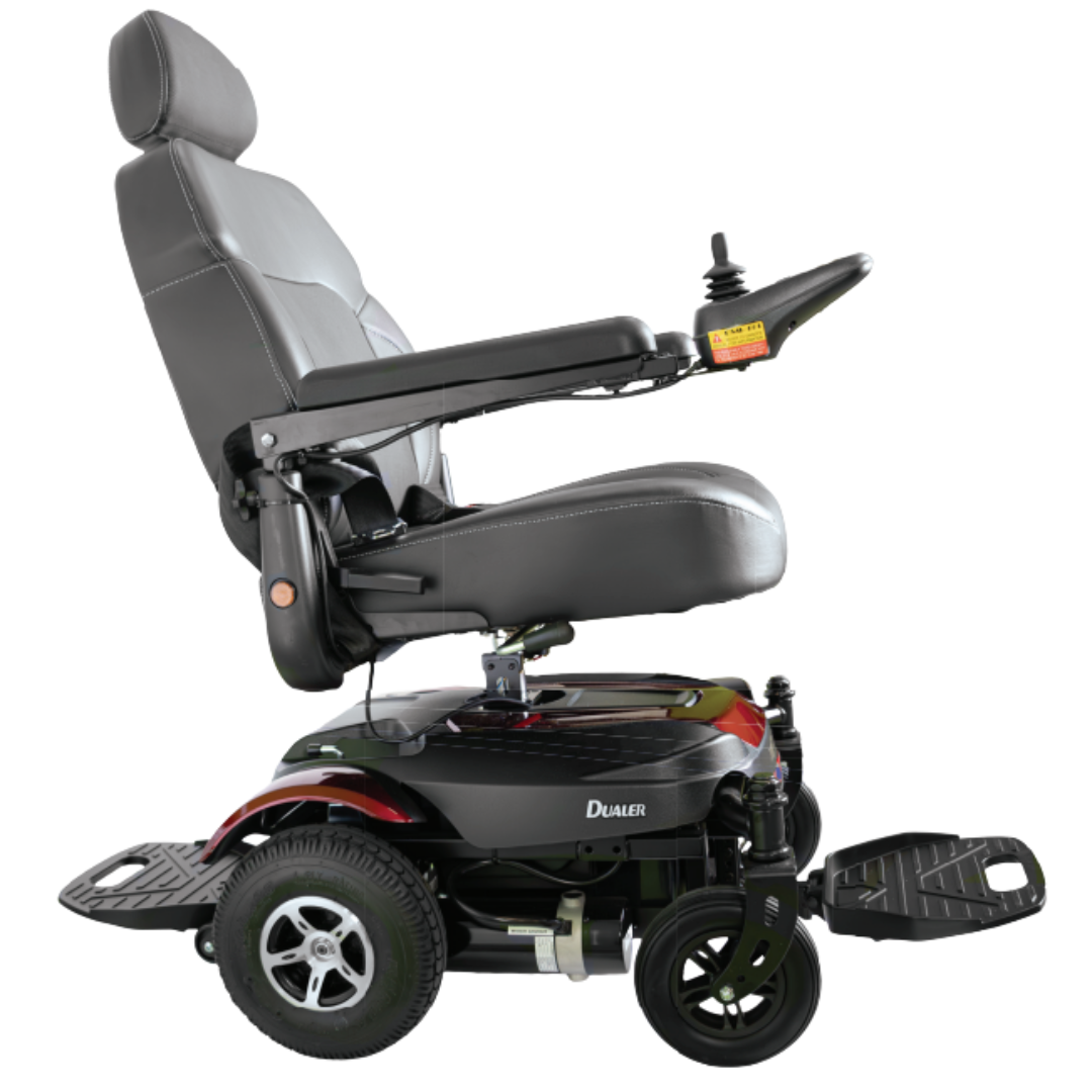 Example: Merits Dualer Full Size Electric Wheelchair with Seat Lift P312